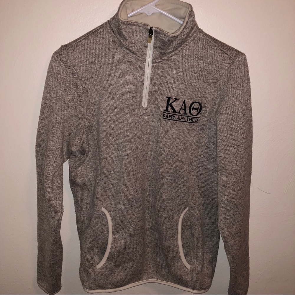 Kappa Alpha Theta quarter zip